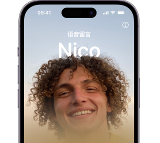 分宜苹果15服务站分享iPhone15实时语音留言开启方法 